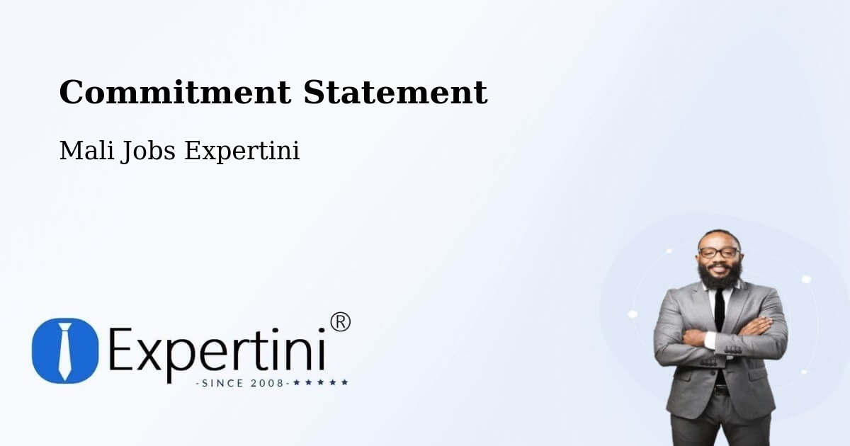 Corporate Commitment – Bamako - Mali Jobs Expertini