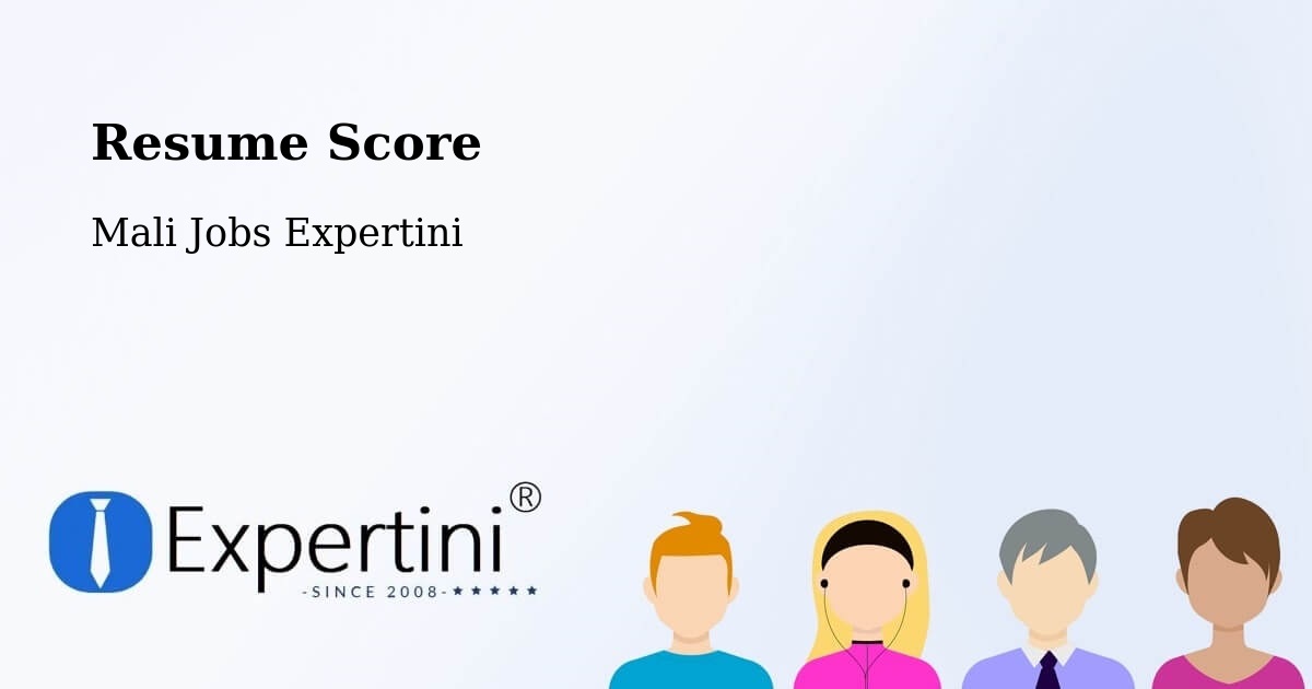 Resume Score & Job Description Match Tool – Bamako - Mali Jobs Expertini
