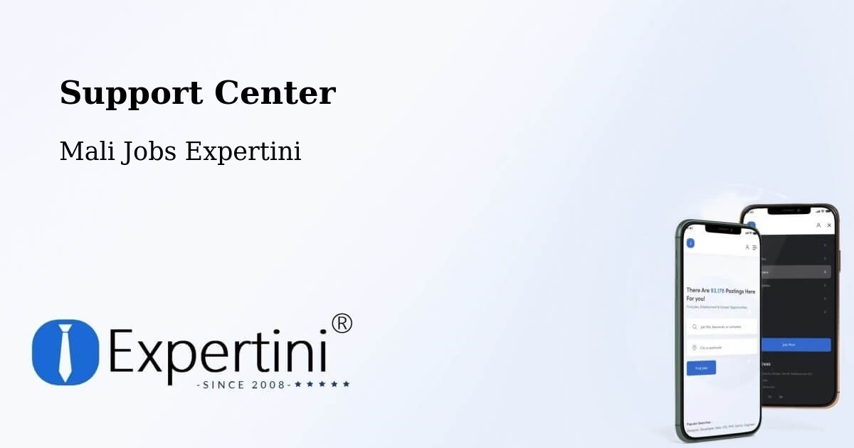 Support Services – Bamako - Mali Jobs Expertini