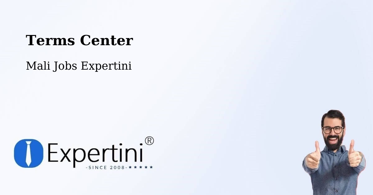 Terms of Service – Bamako - Mali Jobs Expertini